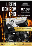 Poster  Usein Bekirov Trio, Kyiv - 2021-08-07 19:00:00