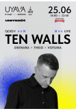Poster  TEN WALLS live на UYAVA, Kyiv - 2023-06-25 14:00:00