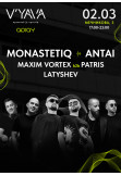 Poster  APLAY with MONASTETIQ, ANTAI and friends, Kyiv - 2024-03-02 17:00:00