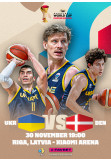 Poster  Ukraine - Denmark, Riga - 2025-11-30 19:00:00
