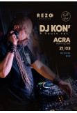 Poster  DJ KON' IN FULL BAR, Kyiv - 2026-03-21 18:00:00