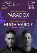 Билеты PARADOX (UK) та HUGH HARDIE (UK) на UYAVA