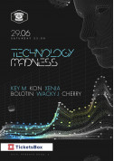 білет на Technology Madness місто Київ - Шоу в жанрі Електронна музика - ticketsbox.com