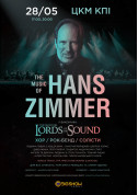 Concert tickets Lords of the Sound Music of Hans Zimmer Симфонічна музика genre - poster ticketsbox.com