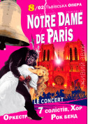 білет на NOTRE DAME de PARIS  Le Concert - афіша ticketsbox.com