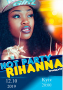 Show tickets RIHANNA (hot party) - poster ticketsbox.com