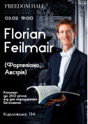 Florian Feilmair (Фортепіано, Австрія) tickets in Kyiv city - Concert Класична музика genre - ticketsbox.com
