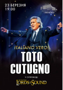 Concert tickets TOTO CUTUGNO & Lords of the Sound  - poster ticketsbox.com