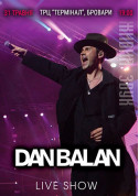 Dan Balan Live Show tickets - poster ticketsbox.com
