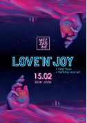 Афіша Love'n'Joy + Vlad Fisun + Vertuha. Вечеринка в Mezzanine