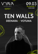 Афіша  APLAY with TEN WALLS (LT) на V’YAVA STAGE (Мечникова 3)