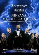 Афіша NIRVANA, METALLICA, QUEEN у виконанні симфонічного оркестру