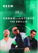 Афіша Sagan & Lutique у F.U.L.L. бар
