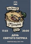 білет на День Святого Патрика: гурт “O'Hamsters” місто Одеса‎ - Концерти в жанрі Панк-рок - ticketsbox.com