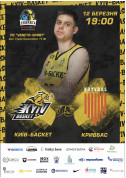 Superliha. Kyiv-Basket – BK Kryvbas tickets - poster ticketsbox.com