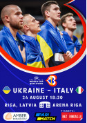 Sport tickets Match Ukraine - Italy. Basketball World Cup Qualifier 2022 - poster ticketsbox.com