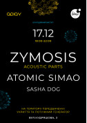 білет на ZYMOSIS Acoustic Parts, Atomic Simao live місто Київ - Благодійна зустріч в жанрі Благодійність - ticketsbox.com