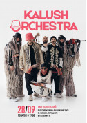 Concert tickets Kalush Orchestra Українська музика genre - poster ticketsbox.com