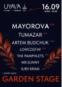 GARDEN STAGE на UYAVA | MAYOROVA, TUMAZAR та інші tickets in Kyiv city - Concert Українська музика genre - ticketsbox.com