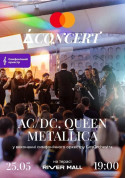 Concert tickets AC/DC, Metallica, Queen performed by a symphony orchestra Рок genre for may 2024 - poster ticketsbox.com