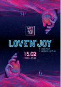 білет на концерт Love'n'Joy + Vlad Fisun + Vertuha. Вечеринка в Mezzanine - афіша ticketsbox.com