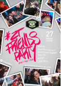 #ZT Friends Party tickets - poster ticketsbox.com