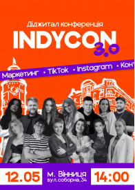INDYCON tickets for may 2024 - poster ticketsbox.com