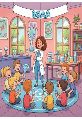 Афіша 4 СТИХІЇ - ВОДА - науково-пізнавальна шоу-програма, Львів - 2025-12-14 14:00:00