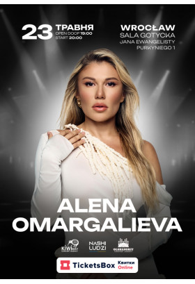 Poster  ALENA OMARGALIEVA, Wrocław - 2026-05-23 20:00:00