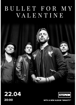 Фото Bullet For My Valentine Афіша Bullet For My Valentine