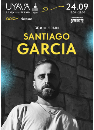Фото SANTIAGO GARCIA на UYAVA Афіша SANTIAGO GARCIA на UYAVA