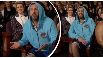 Adam Sandler Stirs Up Oscars 2025 with Bold Fashion Choice