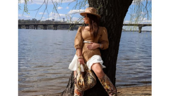 Ukrainian Actress Anna Salivanchuk's Dazzling Dnipro Photoshoot Captivates Fans