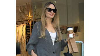 Angelina Jolie Stuns in Trendy Cardigan: A Fashion Moment in NYC