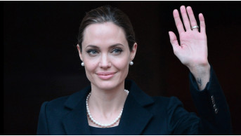 Angelina Jolie surprised everyone with a stylish look in heels at the airport