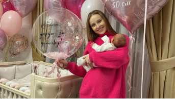 Ukrainian Actress Anna Sagaidachna Keeps Baby Name a Secret Until Baptism