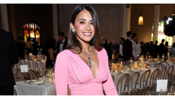 Antonela Roccuzzo Stuns at Tiffany & Co. Event in Mesmerizing Pink Gown