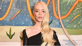 Anya Taylor-Joy Stuns in Total Black at Dior's Spring-Summer 2025 Show