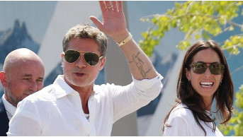 Brad Pitt brought his bride to the Venice Film Festival: Romance and movie premieres