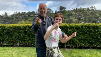Bruce Willis moved fans with a new photo with his daughter's boyfriend