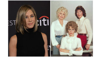 Jennifer Aniston is preparing a spinoff of the cult comedy ''From Nine to Five''