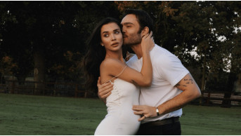Ed Westwick and Amy Jackson: the happy news of the addition