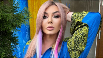 Iryna Bilyk conquers Japan in a bright kimono and Ukrainian motifs