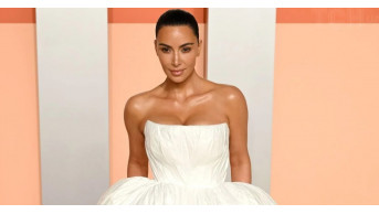 Кім Кардашян здивувала: сенсаційний образ на Vanity Fair Oscar Party
