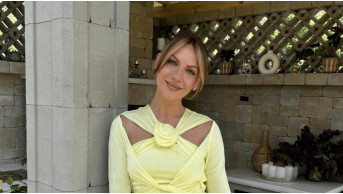 Lesya Nikityuk openly showed behind the scenes of the filming of the show ''Who's on top?''