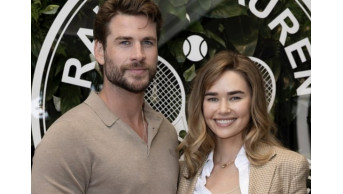 Liam Hemsworth and Gabriella Brooks Make Rare Public Appearance at Australian Open
