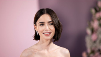 Lily Collins impressed with the new poster of the fourth season of ''Emily in Paris''