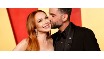 Lindsay Lohan publicly congratulated her husband on his birthday: a rare selfie among palm trees