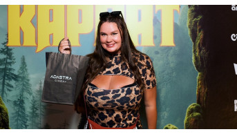 Ukrainian Plus-Size Model Mila Kuznetsova Dazzles at Fantasy Film Premiere