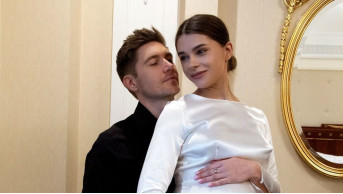 Exclusive Maternity Photoshoot: Volodymyr Ostapchuk's Wife Steals the Spotlight